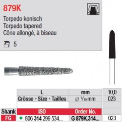 G 879K.314.023 - Cône allongé, à biseau