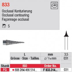 F 833.314.031 - Façonnage occlusal