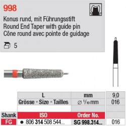 SG 998.314.016 - Cône round avec pointe de guidage