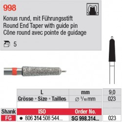 SG 998.314.023 - Cône round avec pointe de guidage