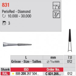 C 831.205.012 - PerioRed - Diamond