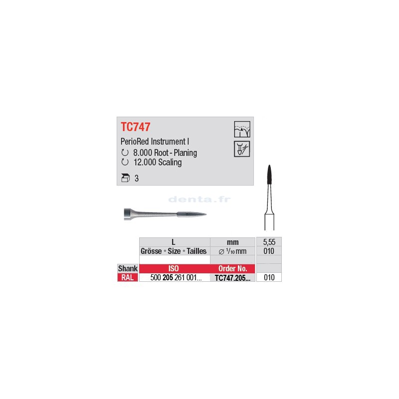 TC747.205.010 - PerioRed Instrument I