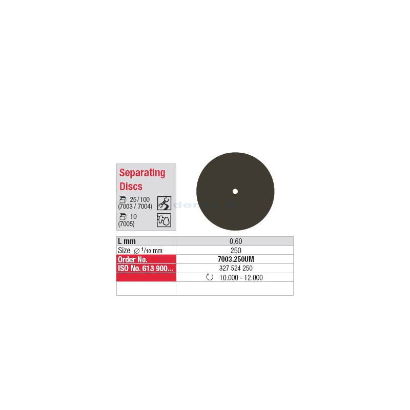 Disque - 7003.250UM