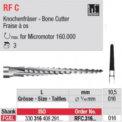  RFC.316.016 - Fraises chirurgicales FGXL 
