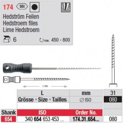 174.31.654.080 - Limes Hedstroem manuelles - longues+