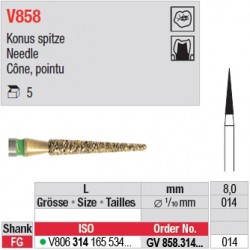 GV858.314.014 - DIACUT - Cône, pointu 
