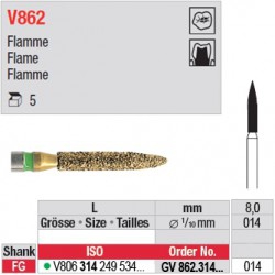  GV862.314.014 - DIACUT - Flamme 