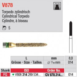  GV878.314.014 - DIACUT - Cylindre, à biseau 