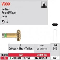  GV909.314.040 - DIACUT - Roue 