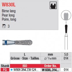  W830L.314.014 - White Tiger - Poire, long 