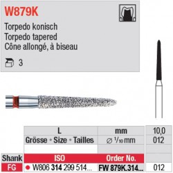  FW879K.314.012 - White Tiger - Cône, allongé, à biseau 