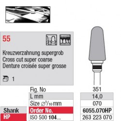 Fraise en carbure - 6055.070HP