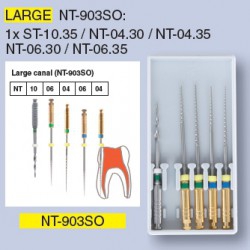 Set de limes NT - canaux larges