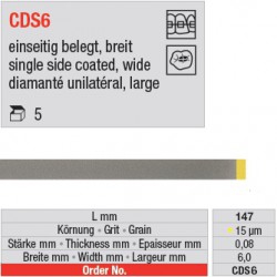 CDS 6 - diamanté unilatéral large