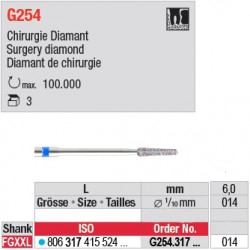 G254.317.014 - diamant chirurgie