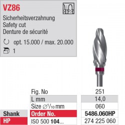 5486.060HP - VZ86 - denture de sécurité