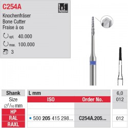 C254A.205.012 - fraise à os