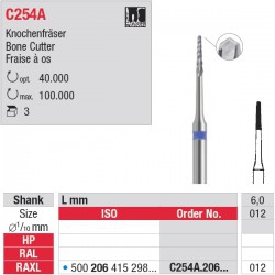 C254A.206.012 - fraise à os