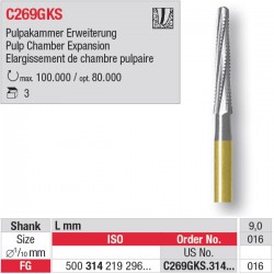 C269GKS.314.016 - Fraise d’endodontie