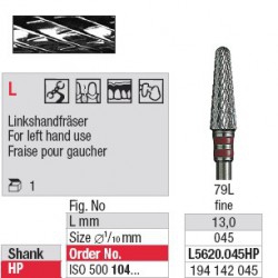 Fraise pour gaucher - L5620.045HP