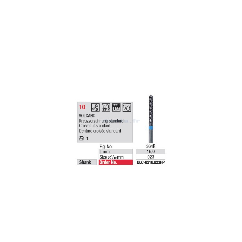 Fraise à Volcano - DLC-0210.023HP