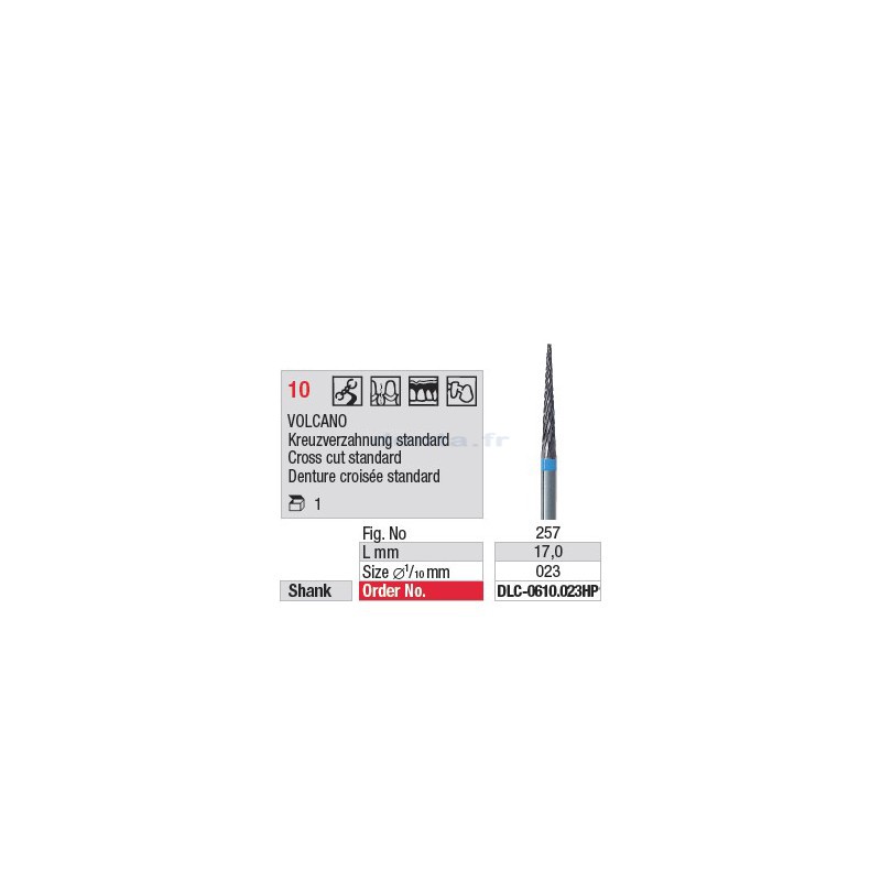Fraise à Volcano - DLC-0610.023HP