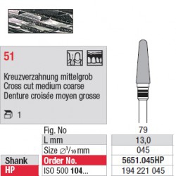 5651.045HP - Fraise en carbure