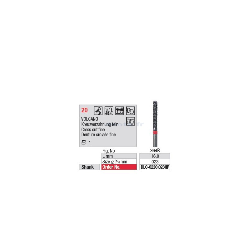 Fraise à Volcano - DLC-0220.023HP