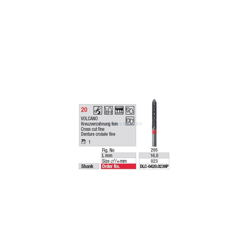 Fraise à Volcano - DLC-0420.023HP