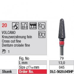 Fraise à Volcano - DLC-5620.045HP