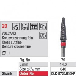 Fraise à Volcano - DLC-5720.040HP