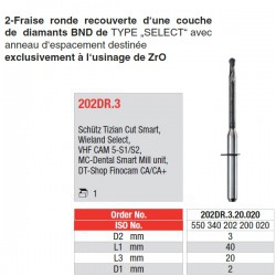 EDENTA - Outils pour les systèmes de CFAO - 202DR.3.20.020
