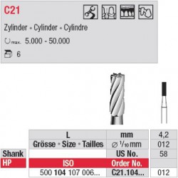Fraise à finir - C21.104.012