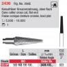 Fraise conique denture croisée, bout plat - 2436.103.023