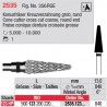 Fraise conique denture croisée grosse - 2535.123.040