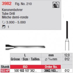Mèche demi-ronde - 3982.103.012