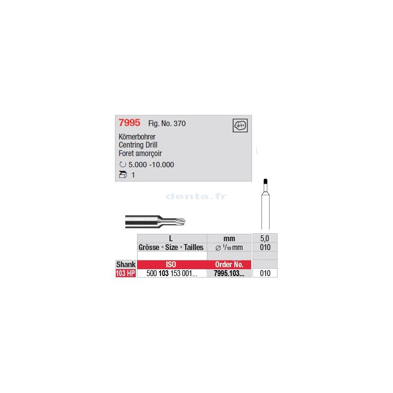 Foret amorçoir - 7995.103.010