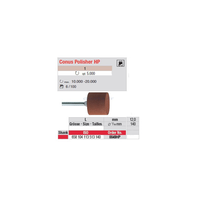 Conus Polisher HP - 0049HP