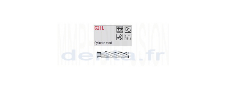 C21L - cylindrique longue