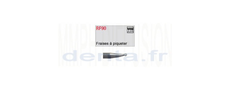 RF90 - fraise à piqueter