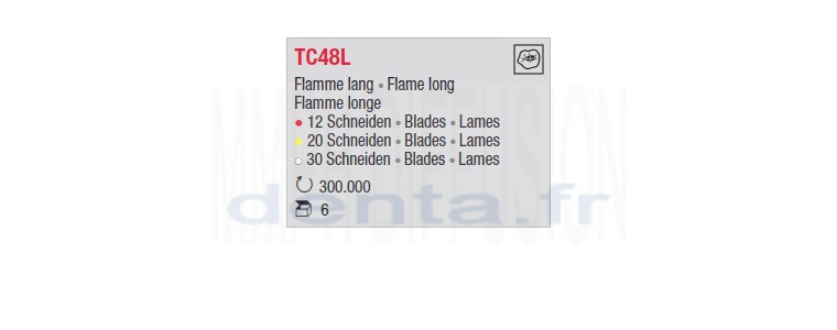 TC48L - Flamme longue