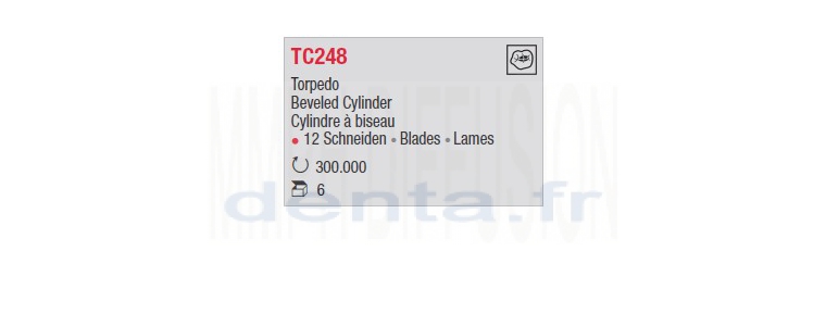 TC248 - Cylindre à biseau