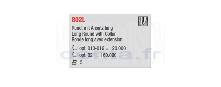 802L - ronde long avec extension