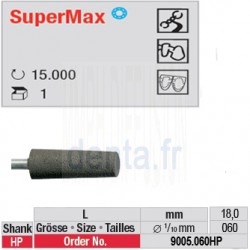 Fraise SuperMax cône bout plat - 9005.060HP