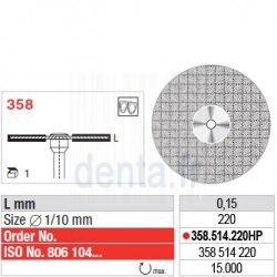 Disque diamanté SUPERFLEX (fin) - 358.514.220HP