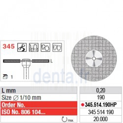 Disque diamanté FLEX (fin) - 345.514.190HP