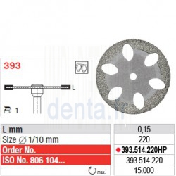Disque diamanté SUPERFLEX (fin) - 393.514.220HP