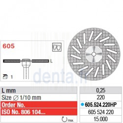 Disque diamanté SUPERFLEX - 605.524.220HP