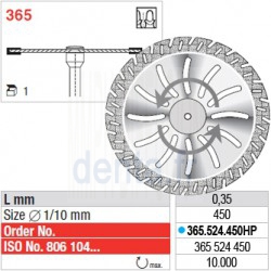 Disque diamanté SUPERFLEX - 365.524.450HP