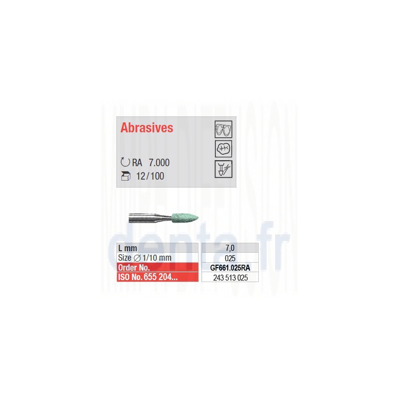  Abrasives - GF661.025RA 